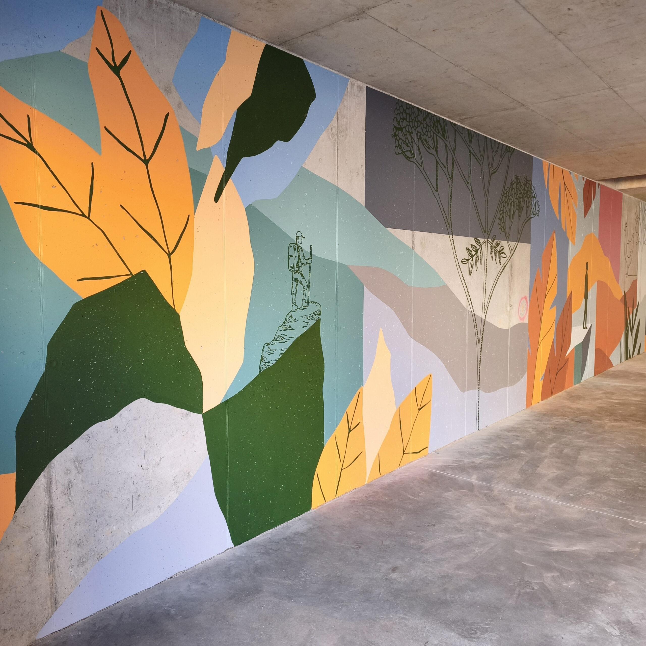 Piešinys ant betono